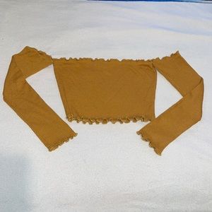 Long Sleeve Summer Crop Top